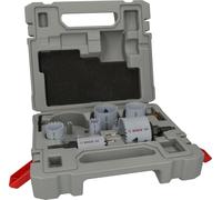 Bosch 12 x PRO Multi Material Hole Saw Set - Standard Adapters (for Softwood, Drywall, Diameter 22, 29, 35, 44, 51, 64 mm, Professional Accessories Drill/Screwdriver)