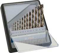 Bosch 13x PRO Stainless Steel HSS-Co Twist Drill Bit Set (for Steel, Stainless steel, Ø 1,5, 2,0, 2,5, 3,0, 3,2, 3,5, 4,0, 4,5, 4,8, 5,0, 5,5, 6,0, 6,5 mm, Professional Accessory Rotary Drill/Drivers)