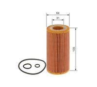 Bosch Car Oil Filter P9126 - 1457429126