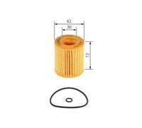 BOSCH 1 457 429 257 Oil filter