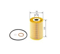 Bosch P9647 Car Oil Filter - Replacement Filter