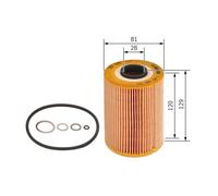 BOSCH 1457429755 Oil Filter 81mm Ø Insert Fits BMW 5 Series 6 Series 7 Series