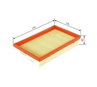 BOSCH 1 457 433 153 Air filter