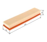 Bosch 1457433163 Air Filter Fits Dacia Logan Nissan Almera Renault Kangoo Clio