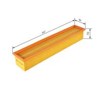 Air filter Filter Insert 1 457 433 522 BOSCH for MERCEDES-BENZ C-CLASS