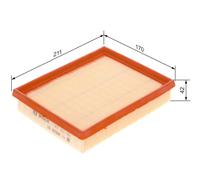 BOSCH 1457433526 Air Filter Fits Citroën Xsara Xsara Picasso Peugeot 206 206 Van