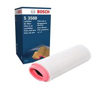 Bosch 1457433588 Air-Filter Insert | Separates Particles from the Air Intake - Moisture-resistant plus High Tensile Strength