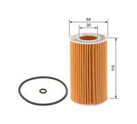 Bosch Car Oil Filter P7002 - 1457437002