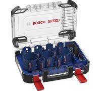 Bosch 14x Expert Multi Material PC Plus Universal Hole Saw Set (for Wood with Metal, Brick, Ø 20-76 mm, Professional Accessory Drill Driver)