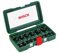 Bosch 15 Piece 1/4" Router Bit Set