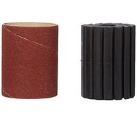 Bosch 1600A0014U Sanding Roller Straight Shank for Sanding Sleeve Plus Sanding Sheet AS60 Set for Bosch PRR 250 Removing Roller