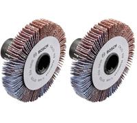 Bosch 1600A0014Y Sanding Roller Lamella Roll LR10 K80 (Pack of 2)