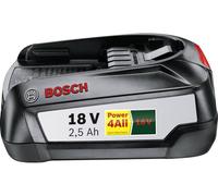 Bosch 1600A005B0 Battery Pack PBA 18V 2.5Ah W-B, 18 V, Black