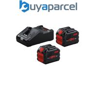 Bosch Pro 2X12.0+Gal18V160 18V Charger & Battery Pack