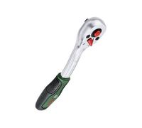 Bosch 1/4" Drive Ratchet (Powerful Ratchet for Multiple DIY; High Torque up to 93 Nm; 72-Tooth-Gear; Lock Button; Intuitive Direction Switch; Curved Neck; Ergonomic Softgrip)