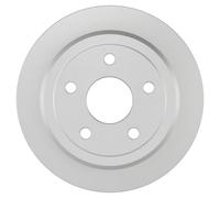 BOSCH 16010241 QuietCast Premium Disc Brake Rotor - Compatible with Select Jeep Wrangler Wrangler JK; REAR - Single