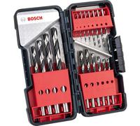 Bosch 2608577350 Metal Twist Drill HSS-Set 18-Piece PointTeQ in Box, 1-10 mm