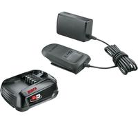 BOSCH 18 V Battery & Charger Starter Set, Black