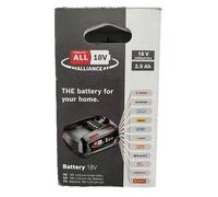 Bosch 18 V Battery - PBA 18V 2.5Ah W-B (Battery)