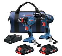 BOSCH 18V 2-Tool Combo Kit with 1/2