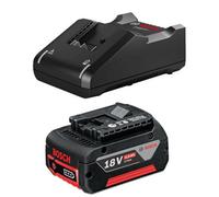 Bosch 18V 4.0Ah Battery Li-Ion Cordless 4Ah Coolpack & Gal18V40 Fast Charger