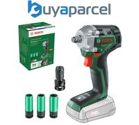 Bosch UNIVERSALIMPACTDRIVE 18V-350 P4A 18v Cordless Impact Wrench No Batteries No Battery Charger No Case with Accessories