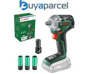 Bosch 18v Brushless 18v Impact Wrench UniversalImpactDrive 18V-350 + 3 Sockets