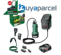 Bosch 18v Garden Water Pump GardenPump Rainwater 18V-2000 18v 1x 2.5Ah Battery
