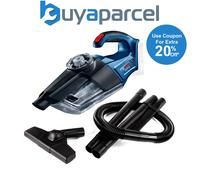 Bosch GAS 18V-1 Professional handheld vacuum Black, Blue, Red, Translucent Bagless