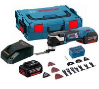 Bosch 18V Gop Multi Tool Cutter Gop18V-28 + 2 X 5.0Ah Lithium Ion Batts + Lboxx