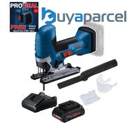 Bosch 18v GST 18V-125 S Cordless Brushless Jigsaw 06015B2001 + 1 x 4Ah Pro Core