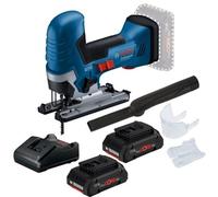 Bosch 18V Gst 18V-125 S Cordless Brushless Jigsaw 06015B2001 + 2X 4Ah Pro Core