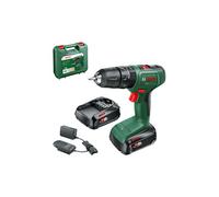 Bosch Cordless Combi Drill EasyImpact 18V-40 (2 Batteries 2.0 Ah, 18 Volt System, in Carrying Case)
