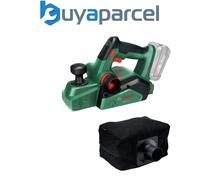 Bosch 18V System Cordless Planer PHO 18V-20 (Flexible planing from Different Angles; Easy Blade Change; incl. Dust Bag)