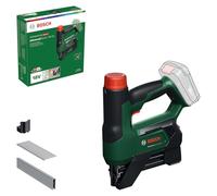 Bosch 18V System Cordless Stapler/Nailer AdvancedTacker 18V-25 (Powerful 2-in-1 Tacking and Nailing; incl. Staples, Nails, Distance-Guide Accessory, Wire-Guide Nose Cap)