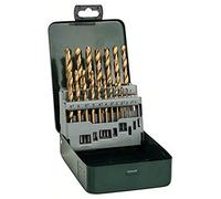 Bosch 19 pcs. HSS-TiN Metal Drill Bit Set (for Metal, Ø 1-10 mm, Accessory Drill Driver)