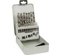 Bosch 2607018726 19-PC HSS-G Metal Drill Bit Set DIN 338