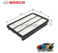 Bosch Car Air Filter S9162 (1987429162) - Fits Opel, Isuzu, Mazda