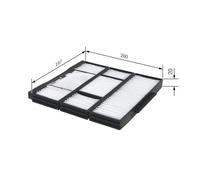 Bosch M2155 - Cabin Filter Standard