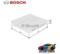 Bosch 1987432216 Cabin Pollen Filter 216 mm Fits Mitsubishi Lancer 2009-2025