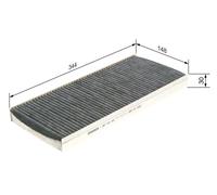 BOSCH 1987432306 Interior Air Filter Cabin Pollen Filter Fits Ford Mazda