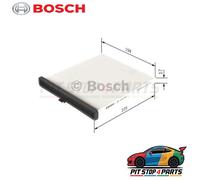 Bosch 1987435019 Cabin Pollen Filter 235 mm Fits Mazda 3 2014-2019 M5019