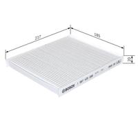 BOSCH 1987435088 Interior Air Filter Cabin Pollen Filter Fits Suzuki Jimny
