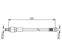 Bosch 1987481001 Brake Hose (BH893)