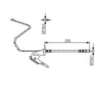 Bosch Brake Hose BH1053 - 1987481161