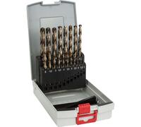 BOSCH 19PCE HSS-CO COBALT METAL DRILL BIT SET FOR STAINLESS STEEL DRILLING
