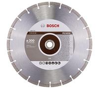 Bosch 1x Abrasive Diamond Discs f. Petrol/Table Saws 20/25.4mm | for Lime and sand bricks, Ø 300 mm, Professional Accessory Petrol Saw, Table Circular Saw