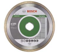 Bosch 1x Ceramic Cut Disc Long Life f. Tile/Table Saws 25.4mm | for Hard Ceramic Tiles, Marble, Ø 180 mm, Professional Accessory Portable Tile Saw, Table Circular Saw
