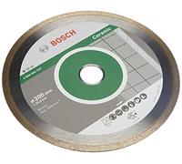 Bosch 1x Ceramic Cut Disc Long Life f. Tile/Table Saws 25.4mm | for Hard Ceramic Tiles, Marble, Ø 200 mm, Professional Accessory Portable Tile Saw, Table Circular Saw