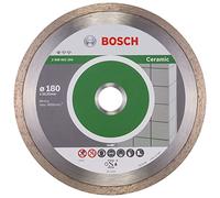 Bosch 1x Ceramic Cut Disc Precision f. Large Grinders 22.23mm | for Hard Ceramic Tiles, Marble, Ø 180 mm, Professional Accessory Large Angle Grinder